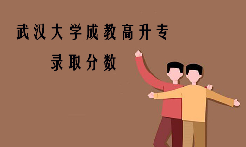 武汉大学成教高升专录取分数