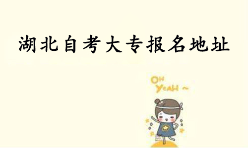 湖北自考大专报名地址