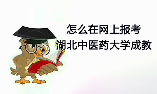 怎么在网上报考湖北中医药大学成教