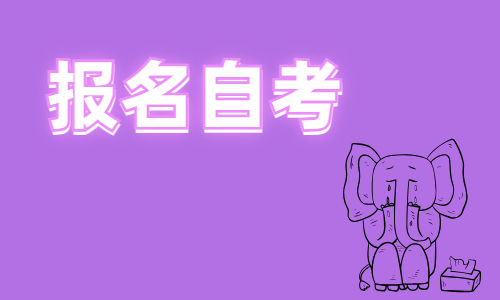 湖北自考网上报名怎么报